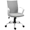 Buy Vinsetto Office Chair Linen Swivel Computer Desk Chair from Furnituretta