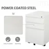 Buy Vinsetto Metal Filing Cabinet 3 Drawer File Cabinet Lockable, 6 from Furnituretta