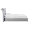 Buy Casablanca Storage Crushed Velvet King Size Bed Grey, 8 from Furnituretta