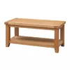 Buy Acorn Solid Oak Coffee Table with Shelf | Premium Oak Living Room Furniture, 2 from Furnituretta