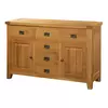 Buy Acorn Solid Oak Sideboard – Large | Timeless Storage in Light Oak, 2 from Furnituretta