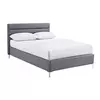 Buy Arco PU Double Bed Grey from Furnituretta