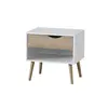 Buy Mapleton Bedside Table Nightstand Cabinet from Furnituretta