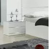 Buy Arden/Widney White High Gloss Bedside from Furnituretta
