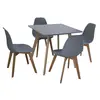 Buy Belgium Small Dining Table Grey, Colour: Grey, 3 from Furnituretta