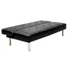 Buy Venus PVC Sofa Bed Black, 2 from Furnituretta