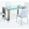Buy Zola Dining Table White & Natural from Furnituretta
