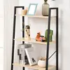 Buy Homcom 4-Tier Vintage Ladder Shelf Bookcase Wood Storage, 7 from Furnituretta
