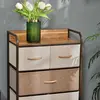 Buy Homcom 5-Drawer Dresser Tower 3-Tier Storage Organizer, 7 from Furnituretta