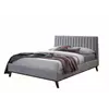 Buy Modern King Size Bed: Albany Light Grey, Colour: Light Grey, Size: 5ft/King , Item Width: 168 from Furnituretta