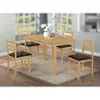 Buy Timeless Elegance: Natural Wood Dining Set from Furnituretta