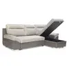 Buy Jessica 2 Seater Sofa with Chaise Linen Grey, 2 from Furnituretta