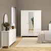 Buy Madrid Double Dresser 4+4 Drawers in White, 6 from Furnituretta
