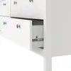 Buy Madrid Double Dresser 4+4 Drawers in White, 8 from Furnituretta