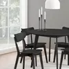 Buy Roxby Dining Chairs in Black Set of 2, Colour: Black, Item Width: 45, 5 from Furnituretta