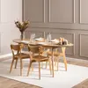 Buy Roxby Dining Chairs in Oak Set of 2, Colour: Oak, Item Width: 45, 5 from Furnituretta