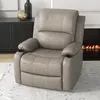 Buy Homcom Microfibre Recliner Armchair, with Adjustable Leg Rest, 2 from Furnituretta