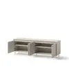 Buy Torino TK-04 TV Cabinet – 167 cm in Cashmere with Metal Legs, 2 from Furnituretta