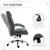 Buy Vinsetto  Office Chair, Fabric Desk Chair, Padded Executive Chair with Adjustable Height, Swivel Wheels, Metal Star Base, Grey, 5 from Furnituretta