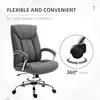 Buy Vinsetto  Office Chair, Fabric Desk Chair, Padded Executive Chair with Adjustable Height, Swivel Wheels, Metal Star Base, Grey, 6 from Furnituretta