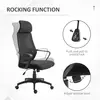 Buy Vinsetto Ergonomic Office Chair, High Back Computer Chair, Mesh Desk Chair with Lumbar Support, Headrest, Wheel, Adjustable Height, Black, 5 from Furnituretta