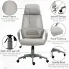 Buy Vinsetto Ergonomic Office Chair, High Back Computer Chair, Mesh Desk Chair with Lumbar Support, Headrest, Wheel, Adjustable Height, Grey, 8 from Furnituretta