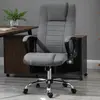 Buy Vinsetto Office Chair, Computer Desk Chair, Linen Fabric Swivel Chair with Adjustable Height, Rolling Wheels for Home and Study, Grey, 2 from Furnituretta