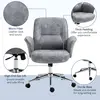 Buy Vinsetto Swivel Computer Office Chair Mid Back Desk Chair for Home Study Bedroom, Light Grey, 7 from Furnituretta
