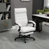Buy Vinsetto Office Chair, Computer Desk Chair, Fabric Swivel Chair with Adjustable Height and Rolling Wheels for Home Office Work Study, Cream White, 2 from Furnituretta
