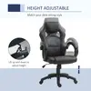 Buy Vinsetto Office Chair Faux Leather Swivel Computer Desk Chair for Home Office with Wheels Armrests Black, 4 from Furnituretta