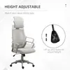 Buy Vinsetto Ergonomic Office Chair, High Back Computer Chair, Mesh Desk Chair with Lumbar Support, Headrest, Wheel, Adjustable Height, Grey, 4 from Furnituretta