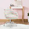 Buy Vinsetto Unicorn Home Office Chair, Height Adjustable Fluffy Desk Chair with Armrests and Swivel Wheels, Colourful, 2 from Furnituretta