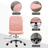 Buy Vinsetto Armless Faux Leather Office Chair - Pink, 5 from Furnituretta