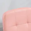 Buy Vinsetto Armless Faux Leather Office Chair - Pink, 9 from Furnituretta