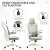 Buy Vinsetto Multi-Adjustable Office Chair, with Lumbar Support, Headrest and Mesh Back - Grey, 4 from Furnituretta