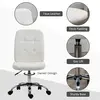 Buy Vinsetto Armless Faux Leather Office Chair - White, 5 from Furnituretta