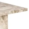 Buy Vega Rectangular Coffee Table - Brown Marble, 6 from Furnituretta