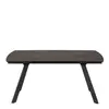 Buy Blackburn Black Ceramic Dining Table – Extendable with Hidden Leaves, 3 from Furnituretta
