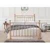 Buy Stylish & Durable: Alexander King Size Bed Rose Gold, Colour: Rose Gold, Size: 5ft/King , Item Width: 162.5, 5 from Furnituretta