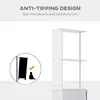 Buy Homcom Slimline Bathroom Storage Free-Standing Bathroom Cabinet, 6 from Furnituretta