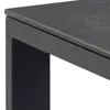 Buy Brentford Matt Black Ceramic Dining Table – 6-Seater with Powder-Coated Steel Base, 6 from Furnituretta