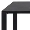 Buy Brentford Matt Black Ceramic Dining Table – 6-Seater with Powder-Coated Steel Base, 8 from Furnituretta