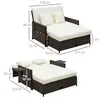 Buy Outsunny 2 Seater Assembled Garden Patio Outdoor Rattan, 3 from Furnituretta