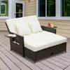 Buy Outsunny 2 Seater Assembled Garden Patio Outdoor Rattan, 2 from Furnituretta