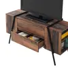 Buy Abbey TV Cabinet with 2 Drawers - Perfect for Modern Living Rooms, 5 from Furnituretta