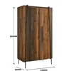Buy Abbey 2 Door Wardrobe - Stylish & Spacious, 8 from Furnituretta