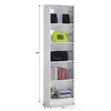 Buy Lyda Tall Bookcase – White Finish for Any Room, 2 from Furnituretta