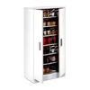 Buy Ware Shoe Cupboard – White Matt Finish with 6 Internal Shelves, Colour: White from Furnituretta