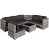 Buy Outsunny 6 Seater Garden Furniture Patio Rattan Sofa from Furnituretta