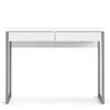 Buy Function Plus Desk – White High Gloss Finish with 2 Drawers, 2 from Furnituretta